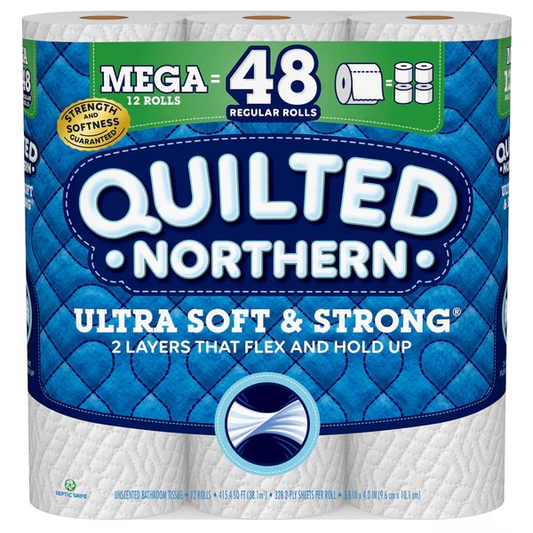Quilted Ultra Tp 12Rl, Quilted Northern, Mfr#: 94443